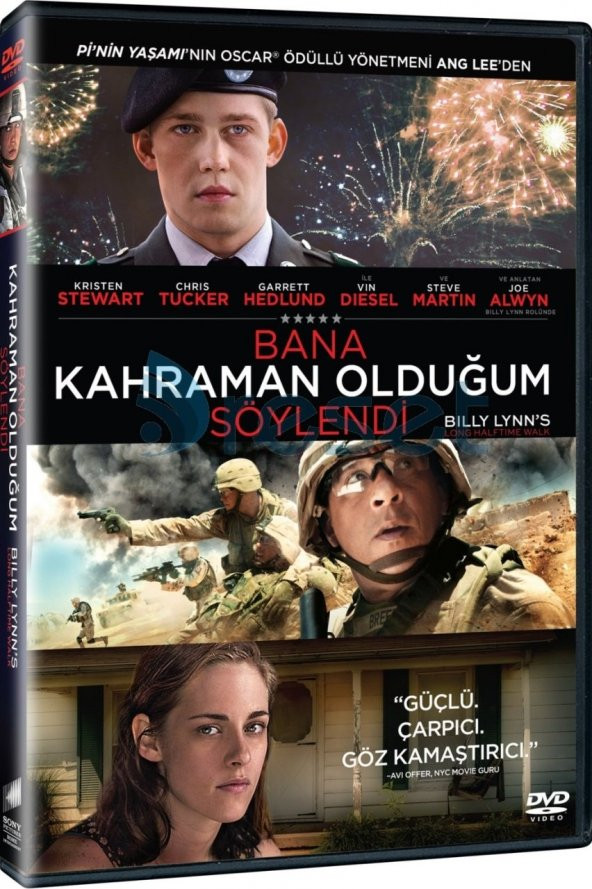 Bana Kahraman Olduğum Söylendi - Billy Lynns DVD