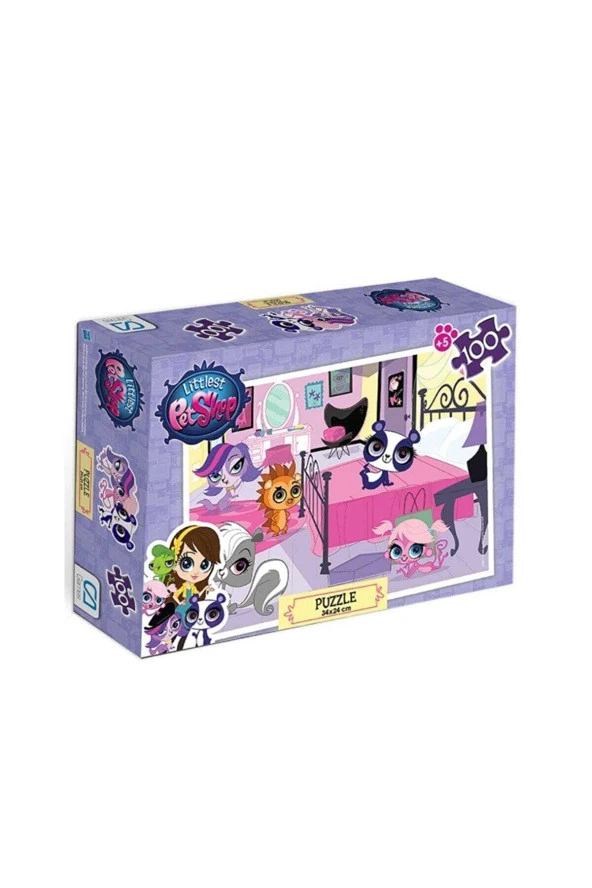 Ca Puzzle 100 Parça Littlest Petshop Puzzle ürün görseli 1