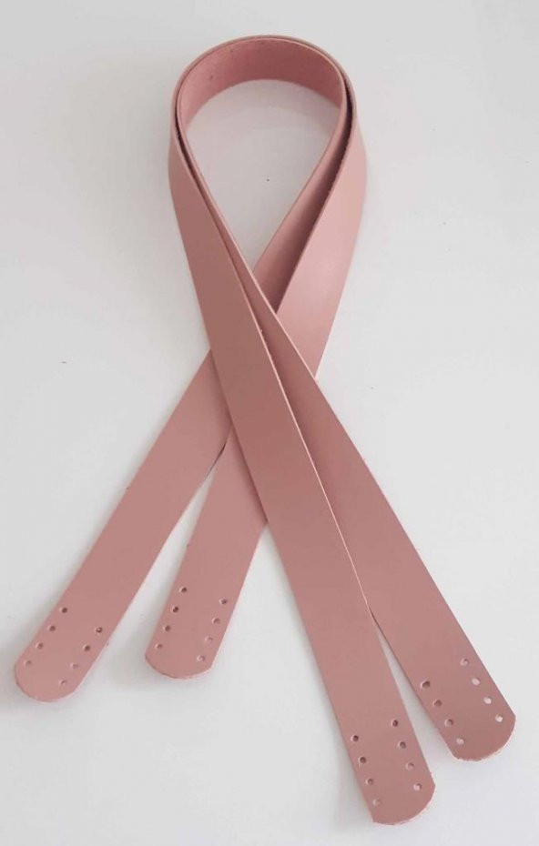 Angel Çanta Aksesuar 80X2.5 Cm, Pudra Renk Suni Deri Çanta Sapı ürün görseli 1