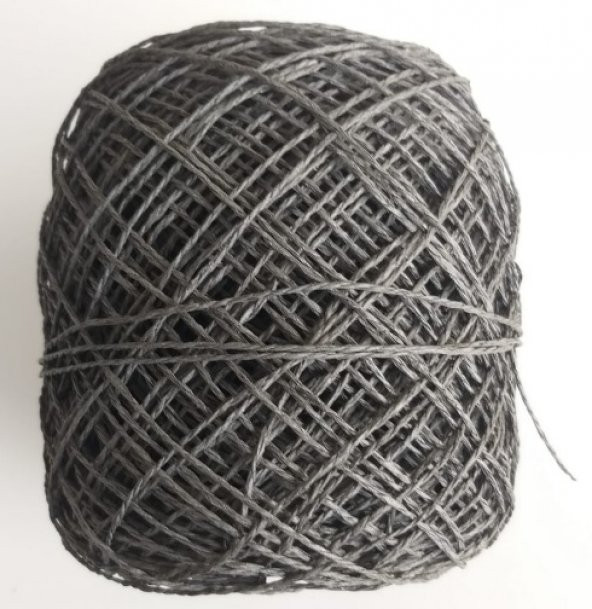 Angel Çanta Aksesuar Sarılmış Kağıt İp Koyu Gri ürün görseli