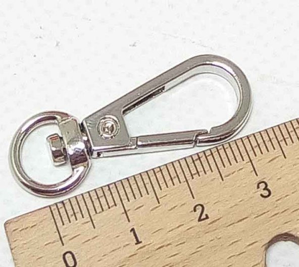 Angel Çanta Aksesuar Gümüş Renk  Kanca