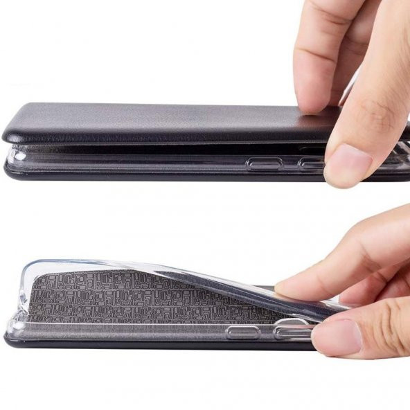 Xiaomi Mi 9T Kapaklı Kılıf Standlı Mıknatıslı Lüx - 6