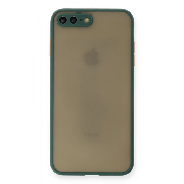 FitCase iPhone 7 Plus / 8 Plus Kılıf Montrea Silikon Arka Kapak - 6