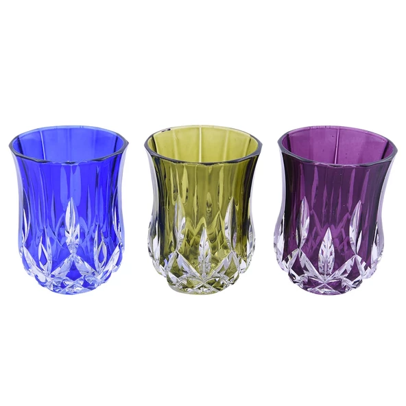 Decorium Likör Bardağı 6 Prc Crıstallıne 6 Renk M03602 - 3