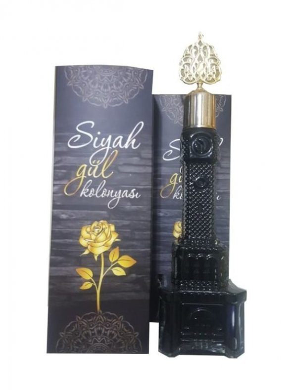 Karagül Kolonyaları Siyah Gül Kolonyası Saat Kulesi (200 Ml)