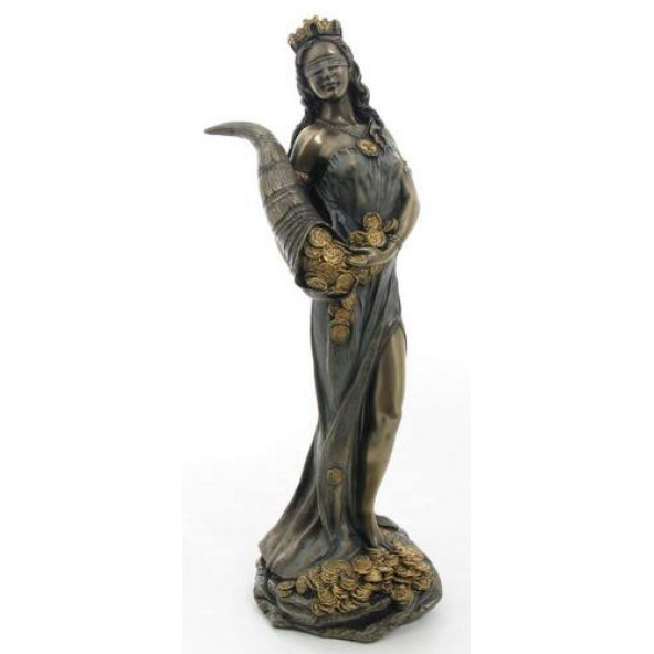 HEDİYELİK › VERONESE BİBLOLAR › Wise Adalet & Bereket-FORTUNA-11*10*29 CM. ürün görseli