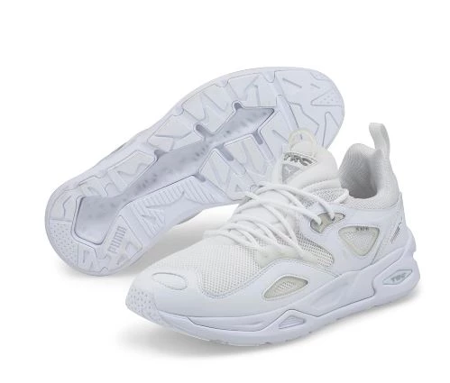 PUMA TRC BLAZE TRİPLE BEYAZ ERKEK SPOR AYAKKABI 38495901  E-465 - Resim 3