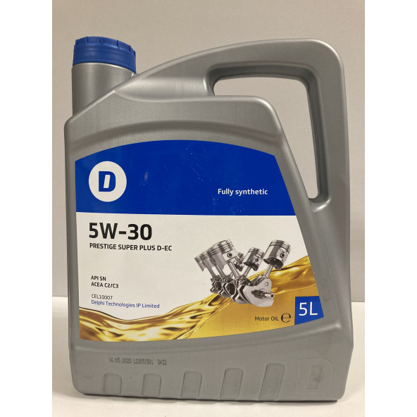 DELPHI 5W-30 PRESTIGE SUPER D-EC (DPF'Lİ) MOTOR YAĞI 5 LT. - 1