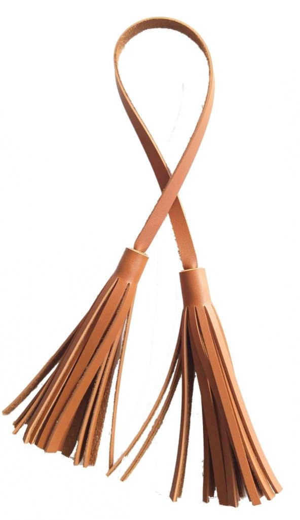 Angel Çanta Aksesuar Suni Deri İkili Düz Püskül ürün görseli 1