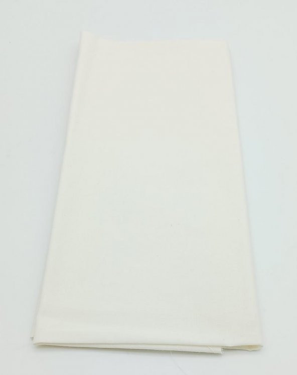 Angel Çanta Aksesuar 120X50 Cm Pamuklu Astarlık Kumaş Krem Renk No:07