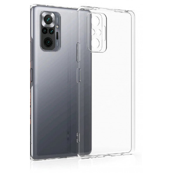 Xiaomi Redmi Note 10 Pro Şeffaf Tıpalı Yumuşak Slikon Kılıf - 1