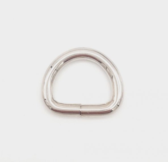 Angel Çanta Aksesuar D Halka 1.5 Cm Gümüş 1 Adet