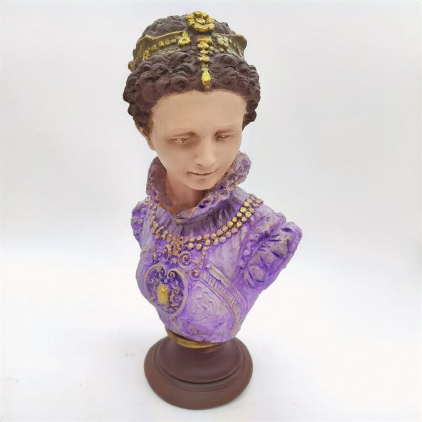 CREARTHOME DEKORATİF KADIN BİBLO 22X39 CM KERMANHOME1 - 2