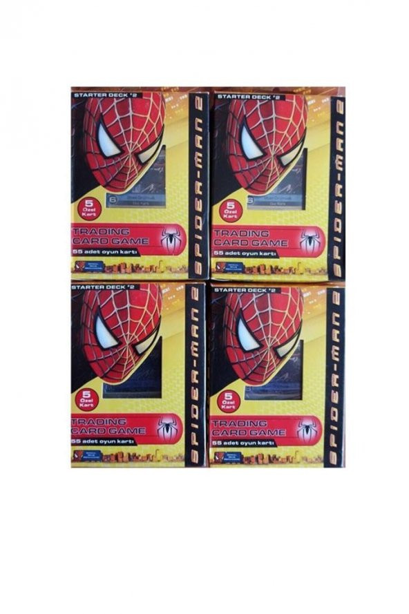 MARVEL Spiderman Oyun Kartı 55 Adet spiderman kart