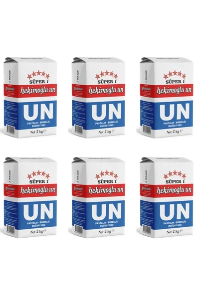 Hekimoğlu Pastalık Böreklik 2 kg 6lı Paket Un - 4