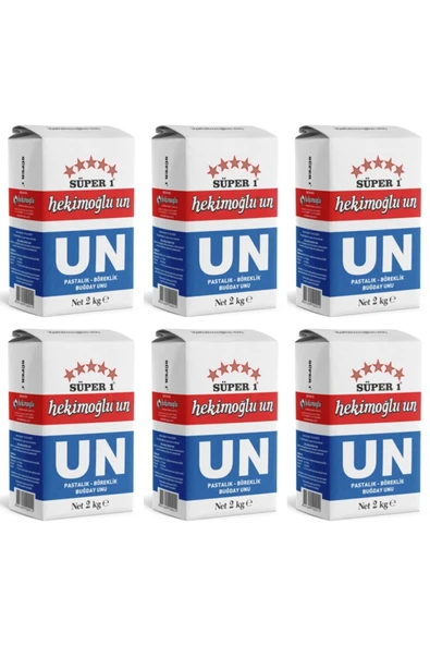 Hekimoğlu Pastalık Böreklik 2 kg 6lı Paket Un - 2