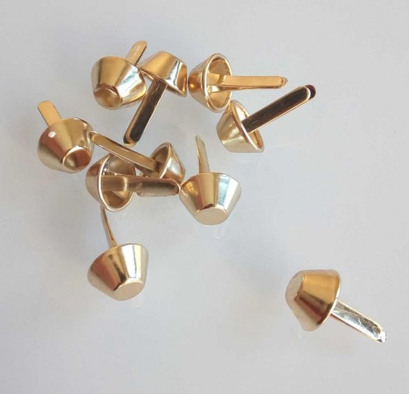 Angel Çanta Aksesuar 10Lu Light Gold Kabara Huni Model