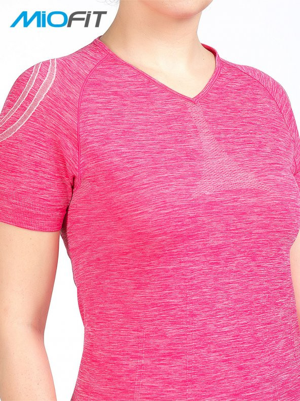 MioFit Kadın Dianthus Dikişsiz Spor Tişört - 11