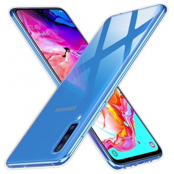 Samsung Galaxy A50 Zore Süper Silikon Kılıf +6D Kaplayan Nano Cam - 2