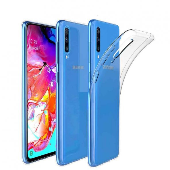 Samsung Galaxy A50 Zore Süper Silikon Kılıf +6D Kaplayan Nano Cam - 4