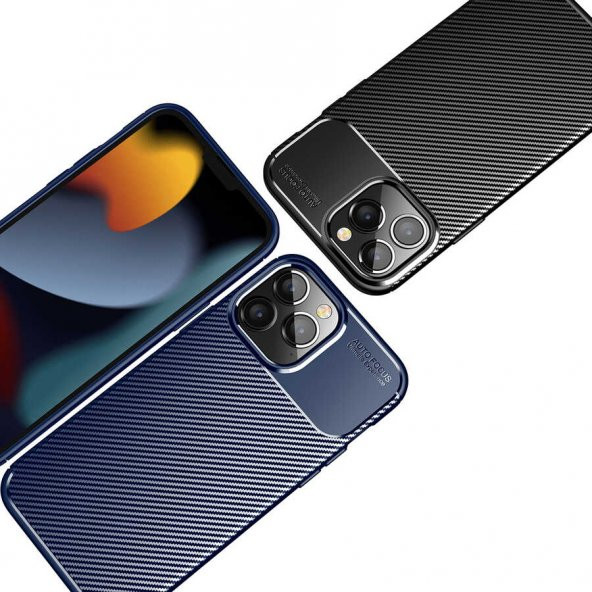 Apple iPhone 14 Pro Max 6.7 Kılıf Negro Silikon Kapak - 7