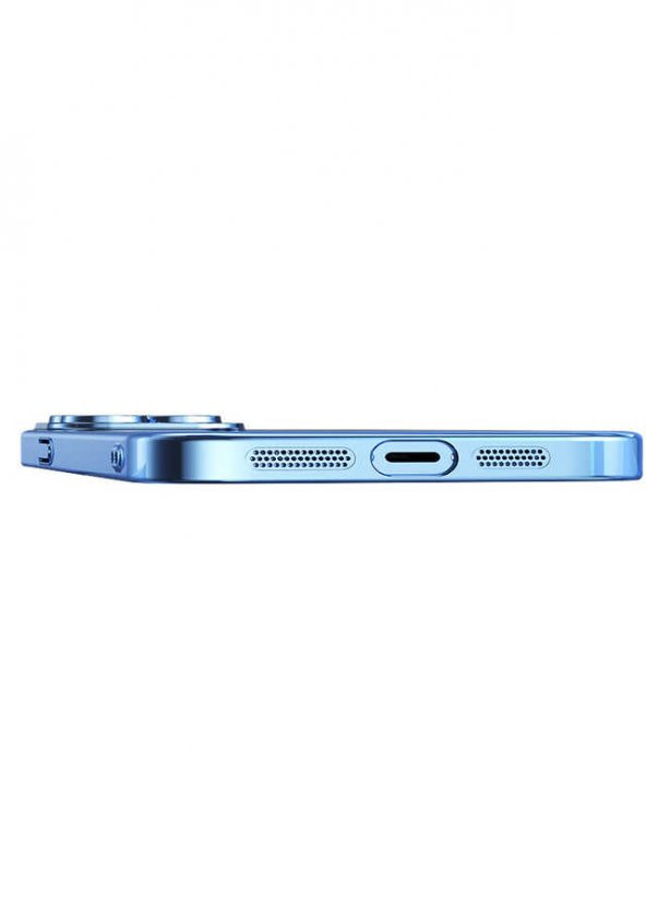 Apple iPhone 14 Kılıf Sert PC Renkli Çerçeveli Zore Riksos Silikon Kapak - 2