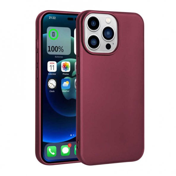 Apple iPhone 14 Pro Max Kılıf Zore Premier Silikon Kapak - 8