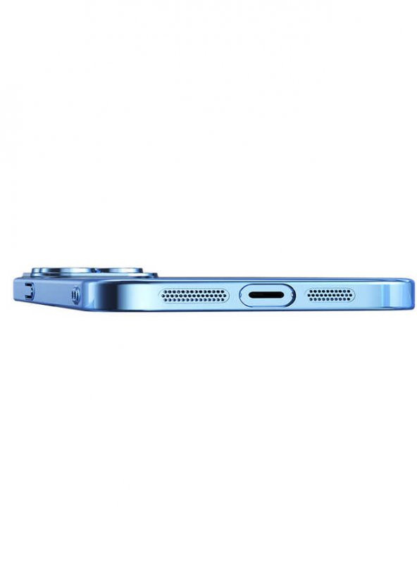 Apple iPhone 14 Kılıf Wireless Şarj Özellikli Sert PC Zore Riksos Magsafe Silikon Kapak - 2