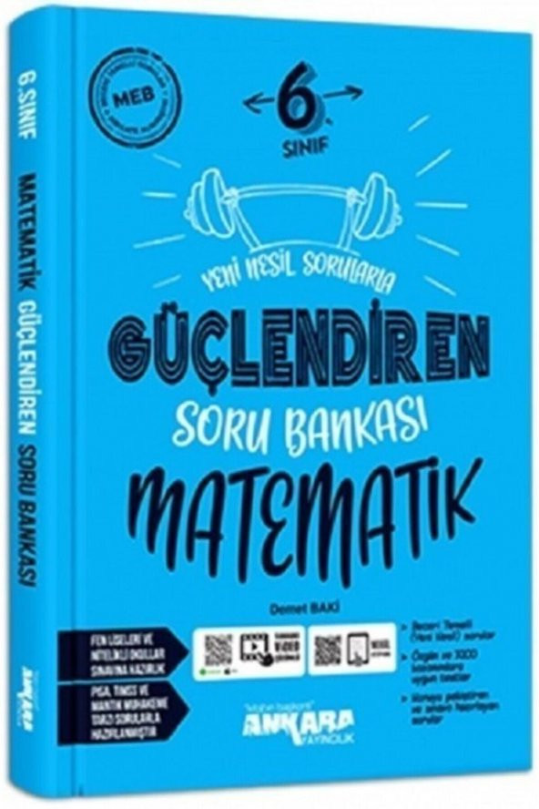 6. Sınıf Matematik Güçlendiren Soru Bankası - Ankara - 3