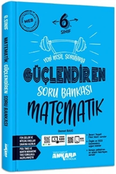 6. Sınıf Matematik Güçlendiren Soru Bankası - Ankara - Resim 3
