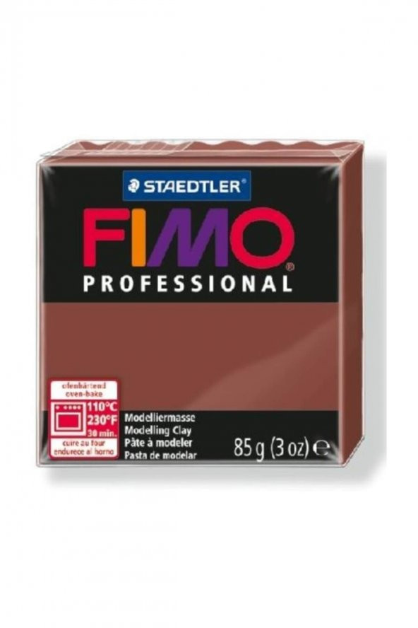 Fimo Professional Polimer Kil 85 gr. 77 Çikolata - 2