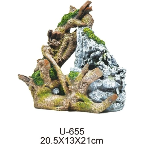 King Akvaryum Dekoru 20.5 X 13 X 21 cm