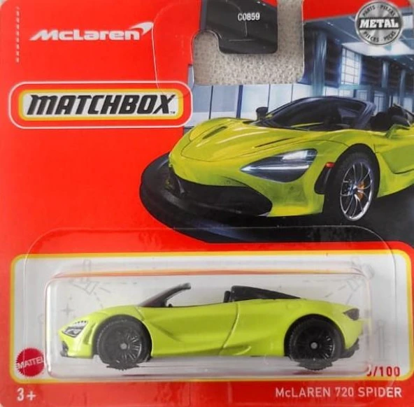 C0859 Matchbox 1:64 Tekli Arabalar McLAREN 720 SPIDER HFR66