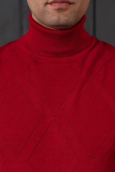 NEHİR BY AHMET ÜLKER REGULAR FİT BALIKÇI YAKA PAMUKLU ERKEK TRİKO KAZAK - 10