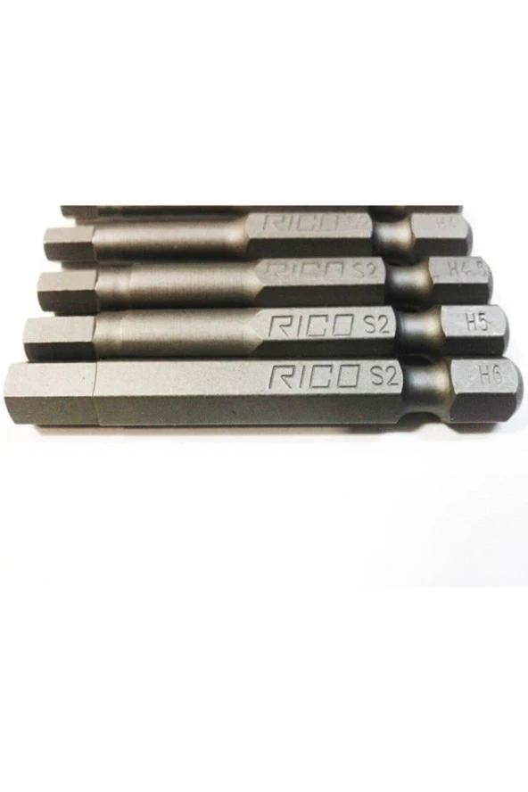 Rico Allen Alyan Bits Uç Seti 50 mm (8 Parça) - 2