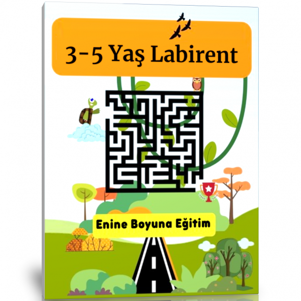 3-5 Yaş Labirent Kitabı ürün görseli 1