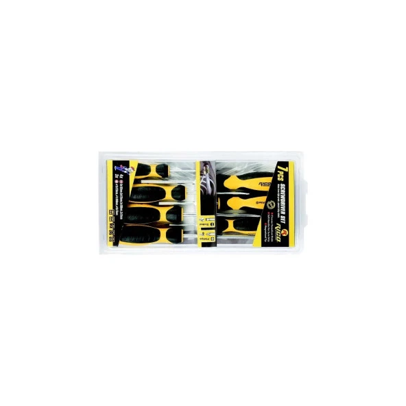 Rico Klasik Tornavida Seti 7 Parça Tornavida Seti 4 Düz -3 Yıldız