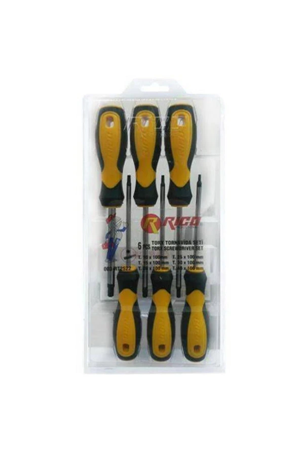 Rico Klasik Torx Tornavida Seti 6 Parça - 2