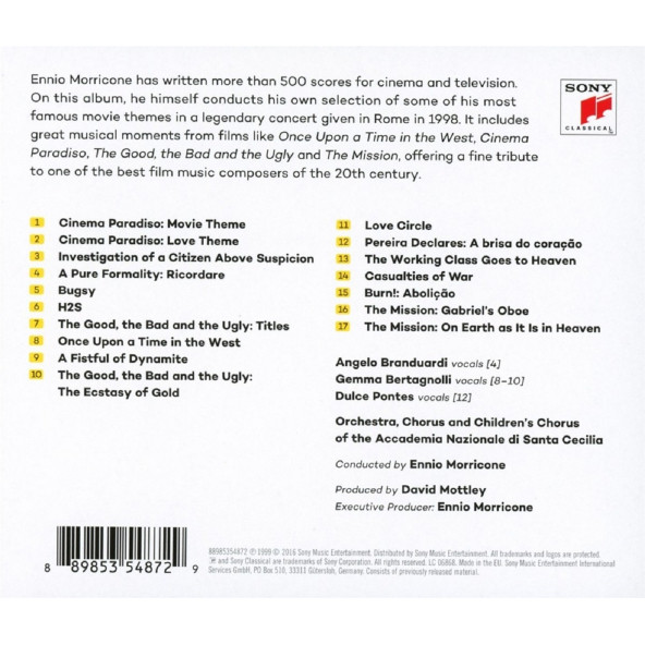 ENNIO MORRICONE - CONDUCTS MORRICONE / HIS GREATEST HITS (CD) - 2