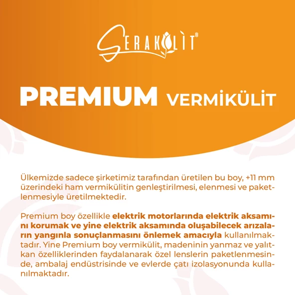 Serakülit Vermikülit - Premium 100 Litre - 2