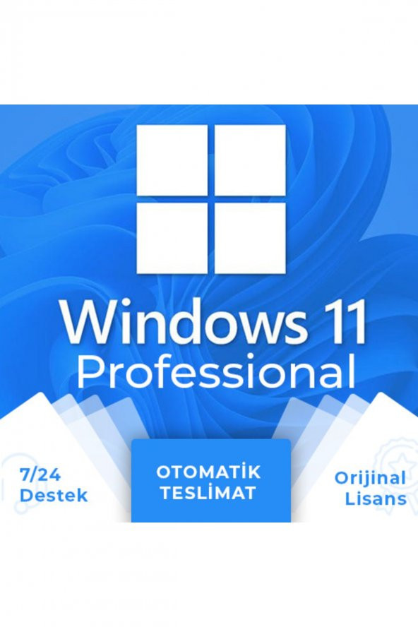 Windows 11 Professional Bireysel Dijital Lisans