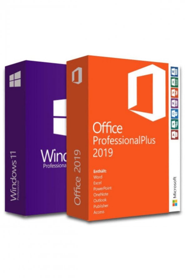 Windows 11 Pro + Office 2019 Pro Plus