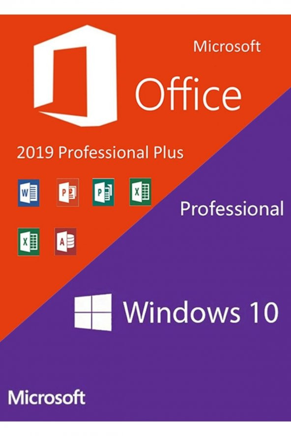 Windows 10 Pro + Office 2019 Bireysel Dijital Lisans