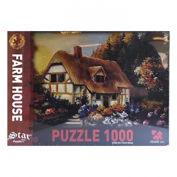 1000 Parça  Puzzle Çiftlik Evi  0363
