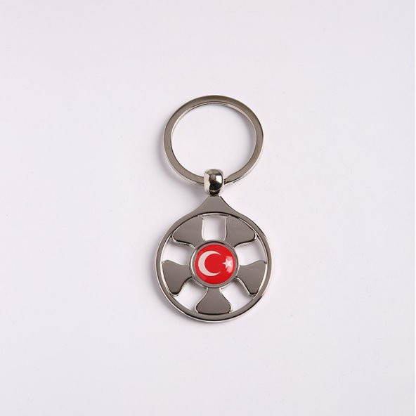 AY-YILDIZ TEMALI ANAHTARLIK-/MDL-207 ürün görseli