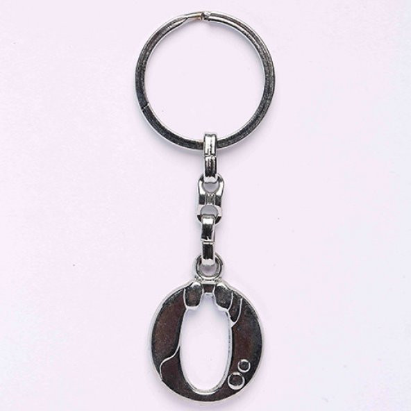 METALİK KROM VE HARF ANAHTARLIK-(Ö HARFİ)/MDL-256 ürün görseli 1