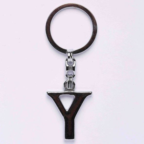 METALİK KROM VE HARF ANAHTARLIK/MDL-264 ürün görseli 1