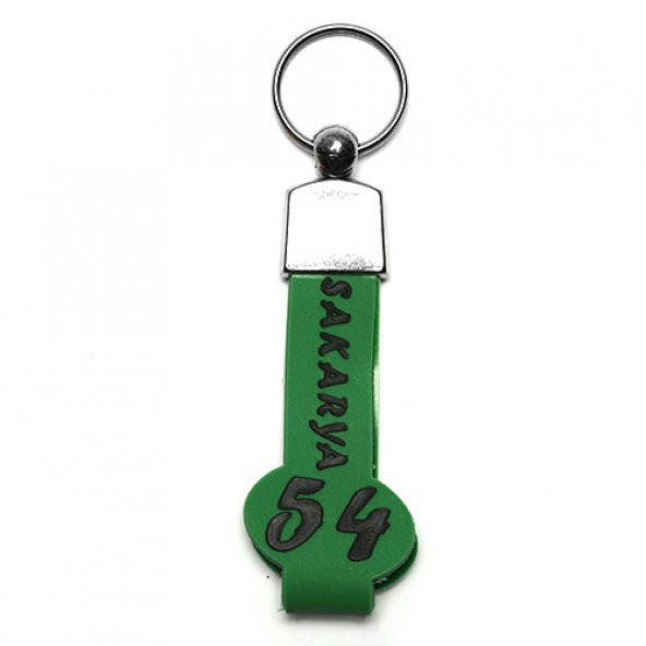 SLİKON SAPLI ŞEHİR PLAKA ANAHTARLIK-(SAKARYA54)/MDL-324 ürün görseli 1