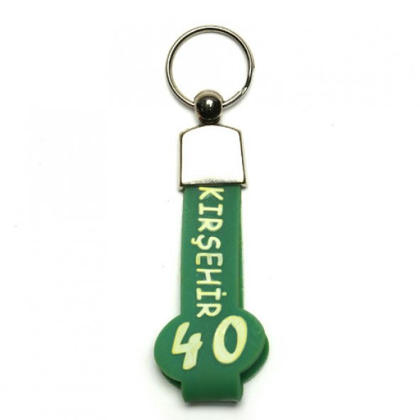 SLİKON SAPLI ŞEHİR PLAKA ANAHTARLIK/MDL-329 ürün görseli 1