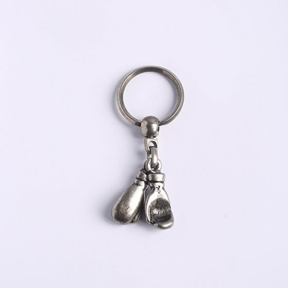 BOKS ELDİVENİ FİGÜRLÜ ÇELİK ESKİTME TASARIM ANAHTARLIK/MDL-383 ürün görseli